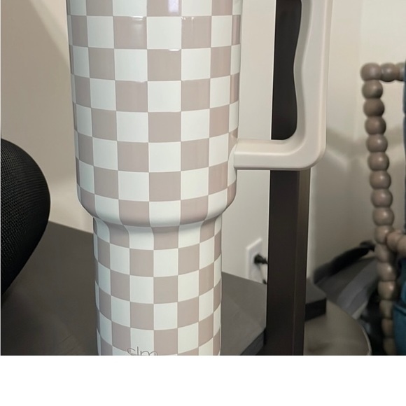 COPY - Simple Modern Trek 40oz Tumbler with Handle and Straw Lid, Checkmate new - Picture 5 of 9